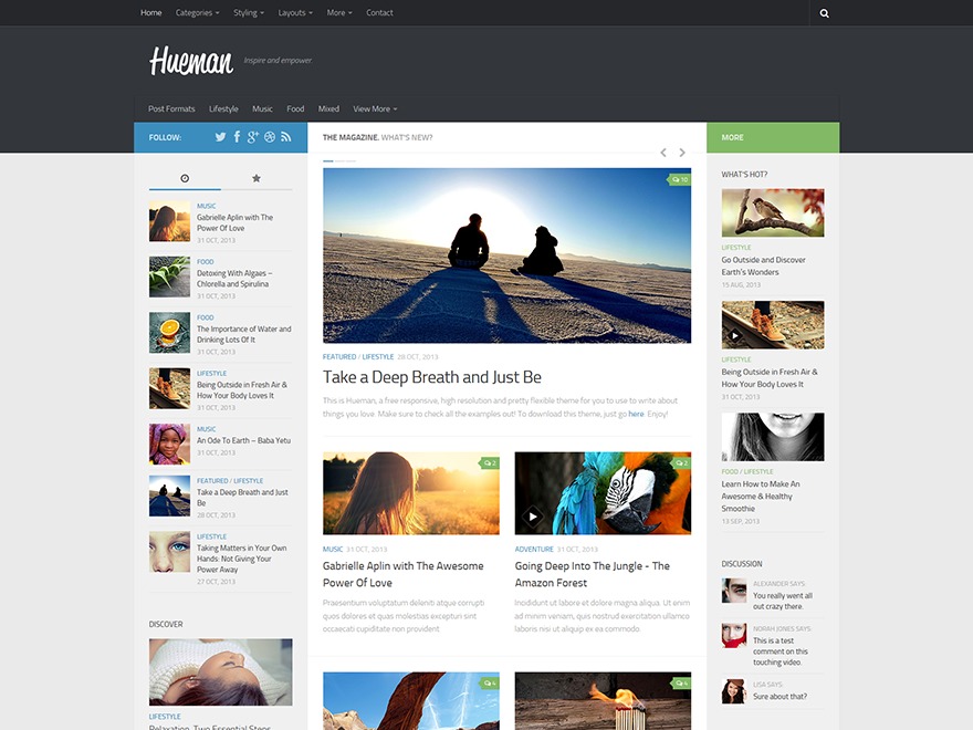 Hueman wordpress theme Hueman wordpress theme