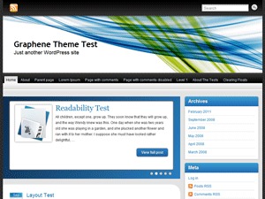 Graphene wp theme Graphene wp theme