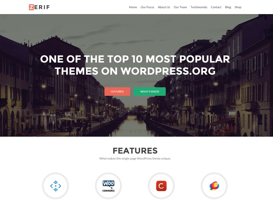 Zerif Lite theme wordpress Zerif Lite theme wordpress